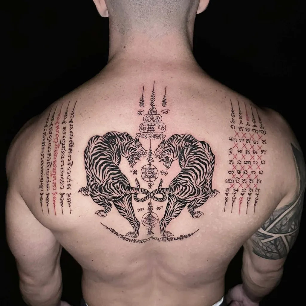 100+ Unique Sak Yant Tattoo Ideas in 2025 – Tattoobnb, image size:1024x1024