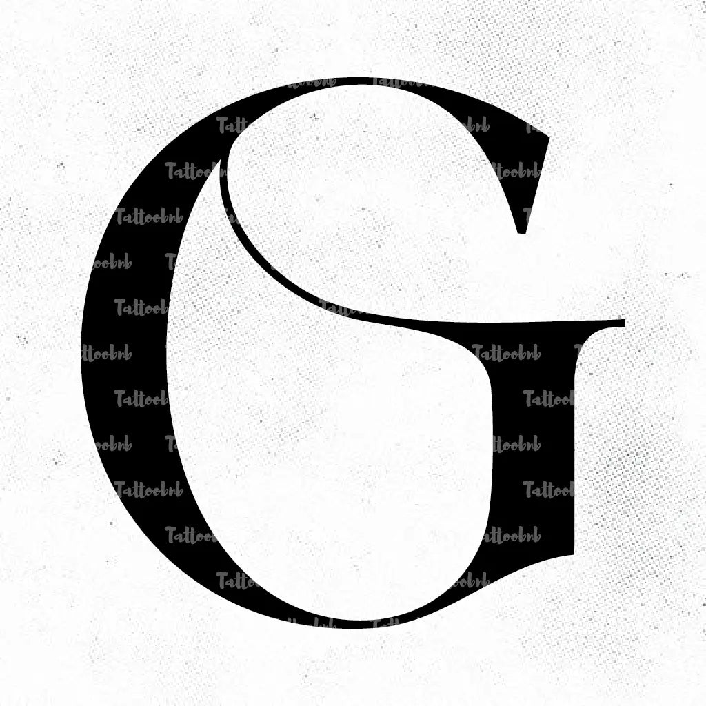 letter G Glassury wine glasses 酒杯 logo tattoo idea design drawing stencil png
