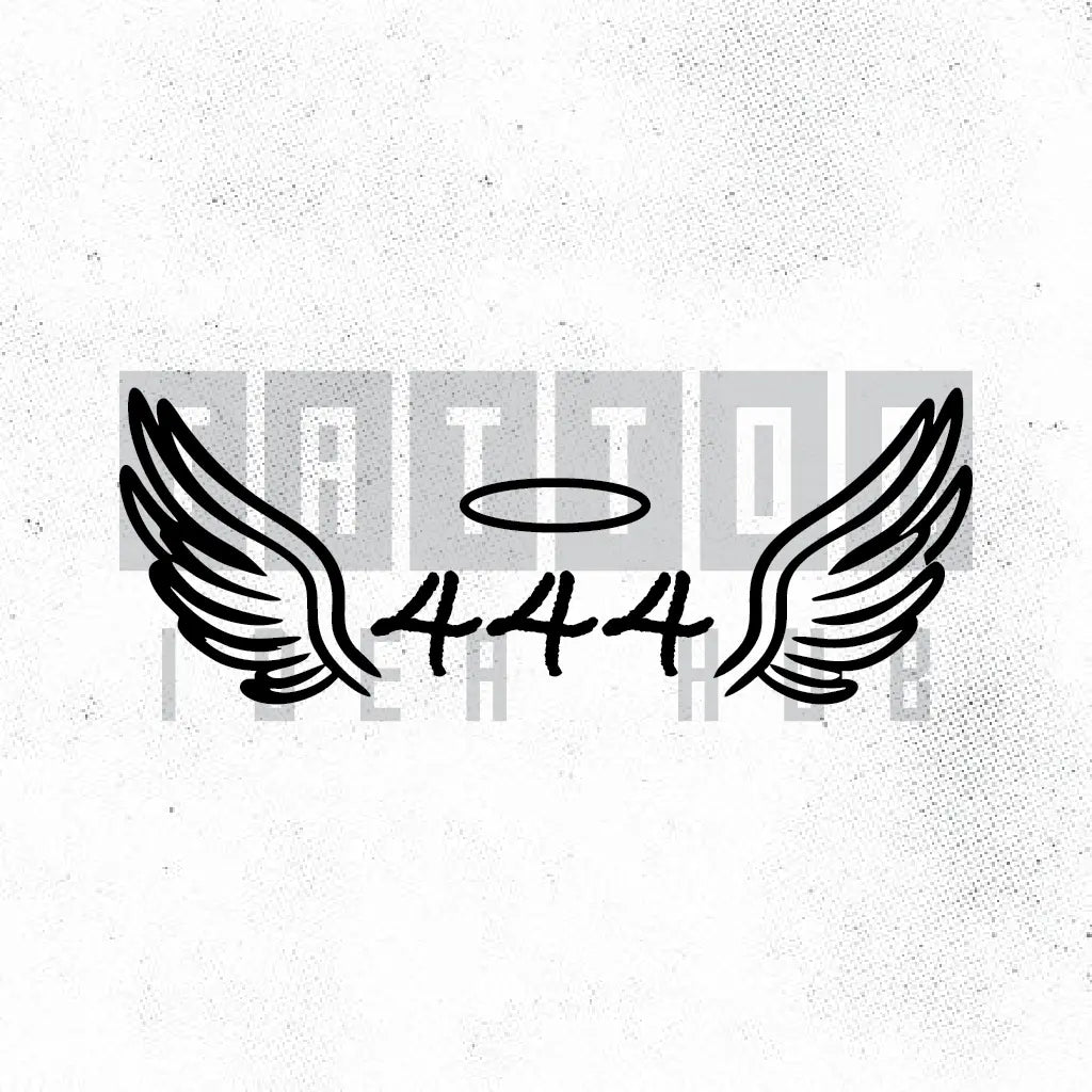 444 Angel Wings Tattoo Meaning