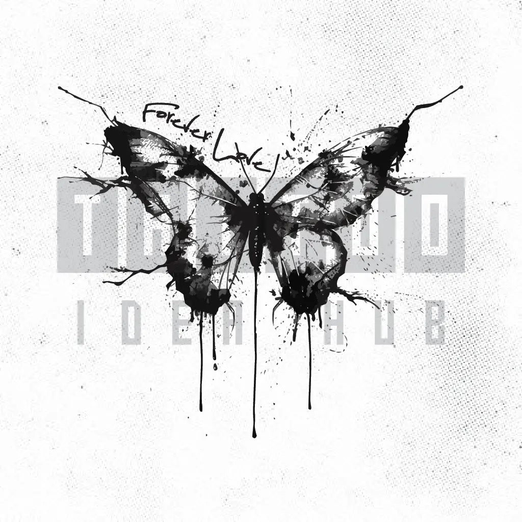 butterfly memorial tattoo idea design stencil png