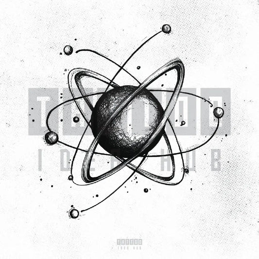 atom symbol tattoo idea design stencil png