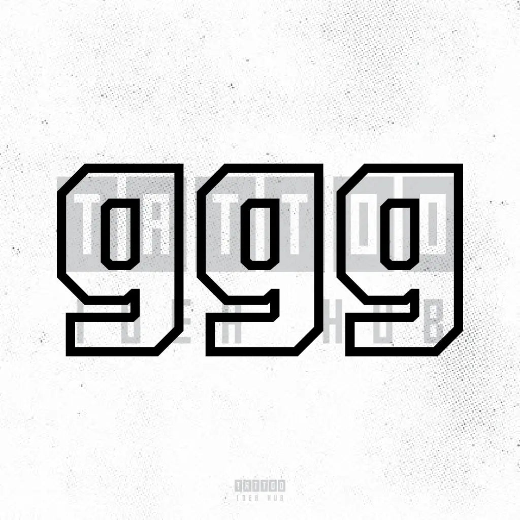 999 outline leg tattoo idea design drawing stencil png