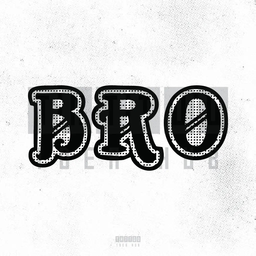 patchwork bro tattoo idea design drawing stencil png