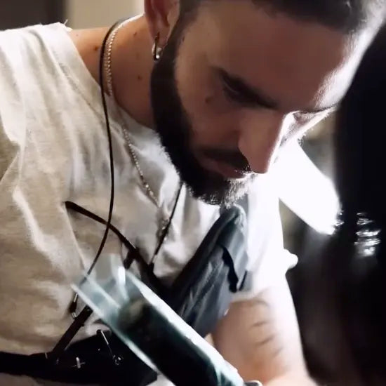 Rome tattoo artist Pietro Fiori