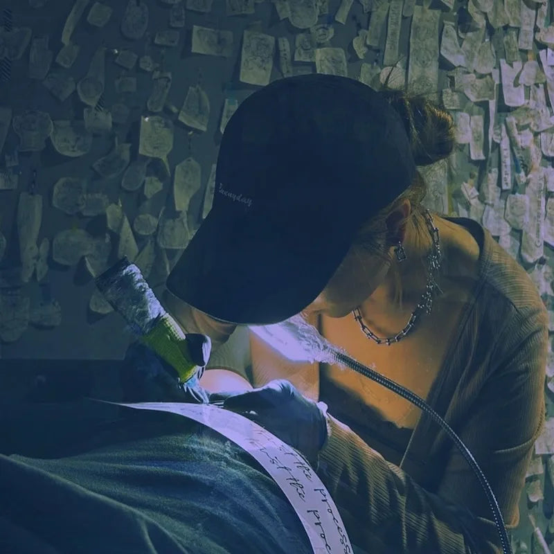 Taipei tattoo artist Sunning7