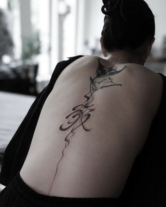 Big Chinese Dragon Women Back by @conlll