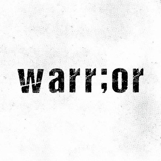 warrior semicolon tattoo idea design drawing stencil png