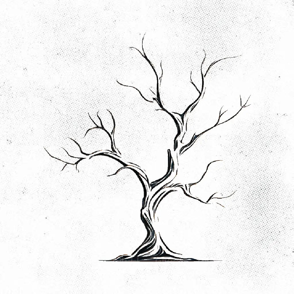 poison tree fine line tattoo idea design drawing stencil png