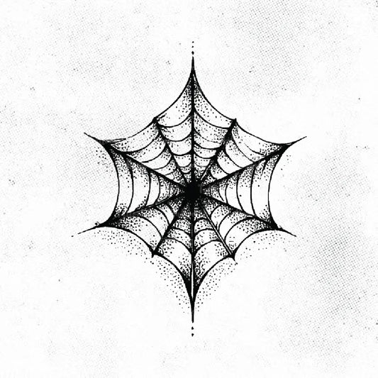 spider web knee tattoo idea design drawing stencil png