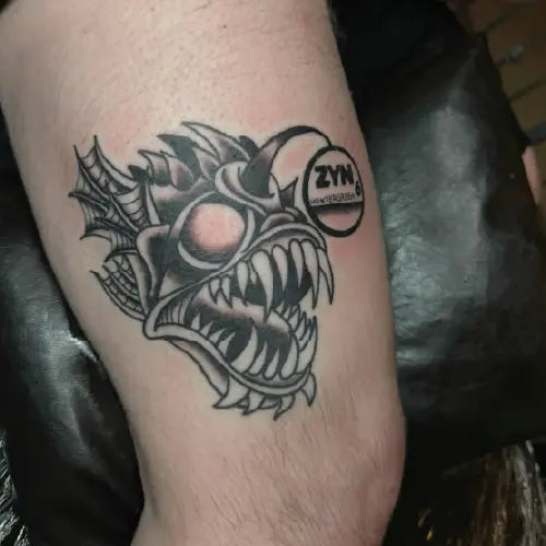 american trad zyn glerfish tattoo