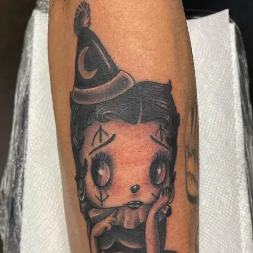 Betty Boop Tattoo