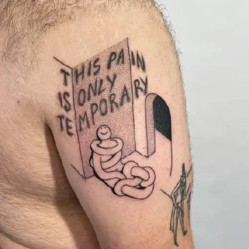 abstract michelin tattoo