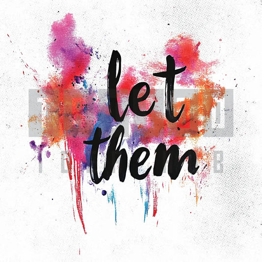 watercolor let them tattoo idea design stencil png