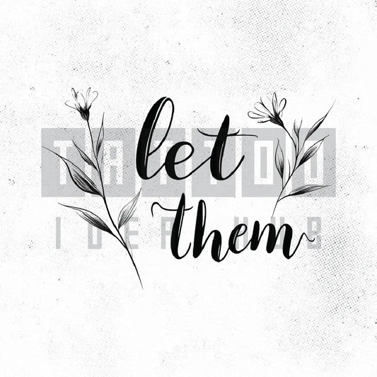 let them dandelion tattoo idea design stencil png
