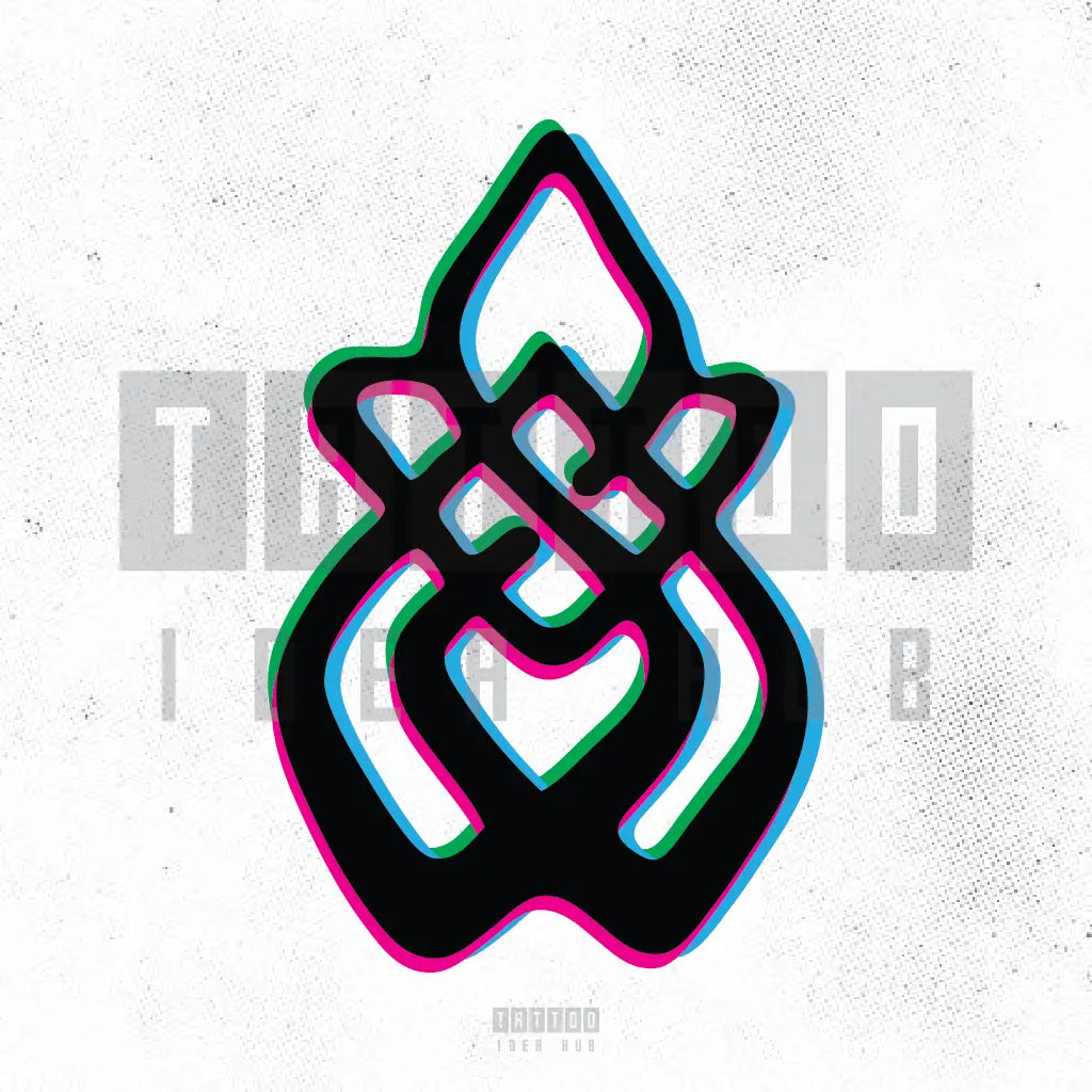 sexual assault anaglyph symbol tattoo idea design drawing stencil png