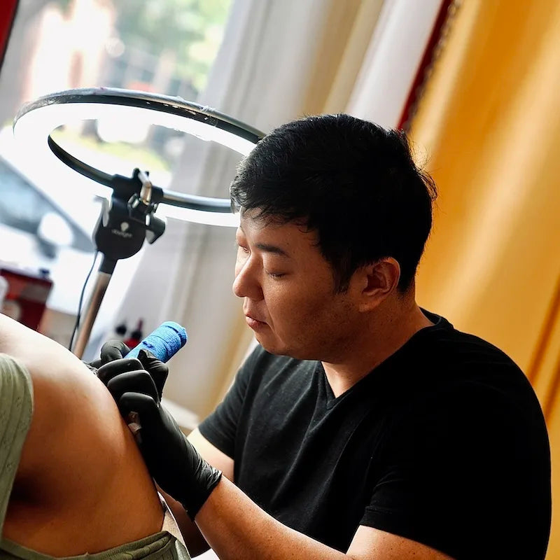 Los Angeles tattoo artist Joey