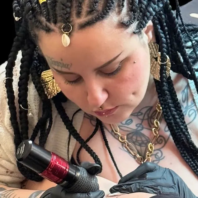 Milan tattoo artist Clarissa Molinari