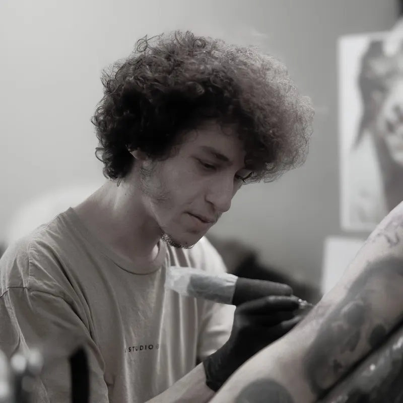 Istanbul tattoo artist Abdullah Solak