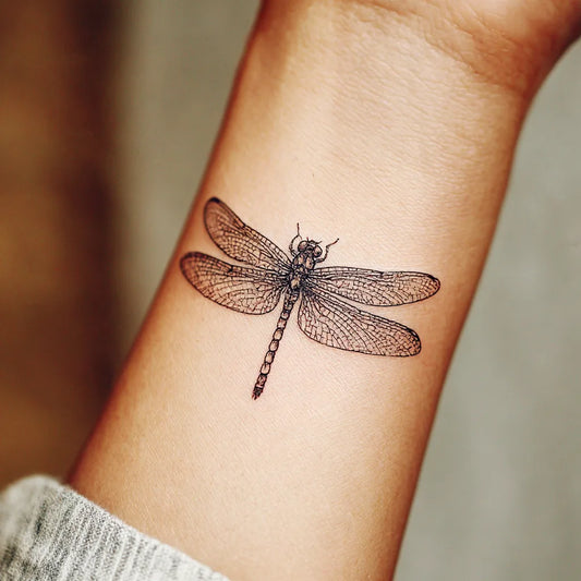 Dragonfly Wrist Tattoo for Women