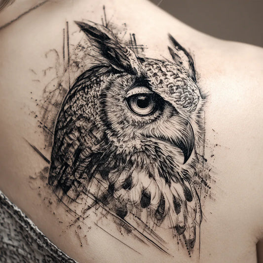 Eagle Owl Tattoo