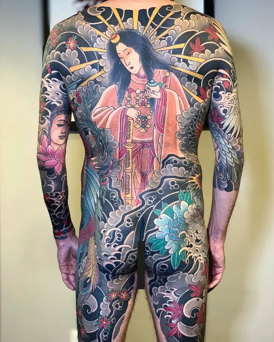 japanese irezumi full man tattoo