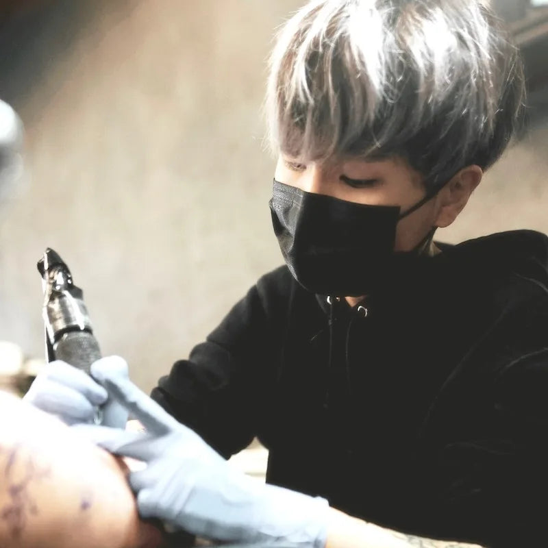 Los Angeles tattoo artist Angie