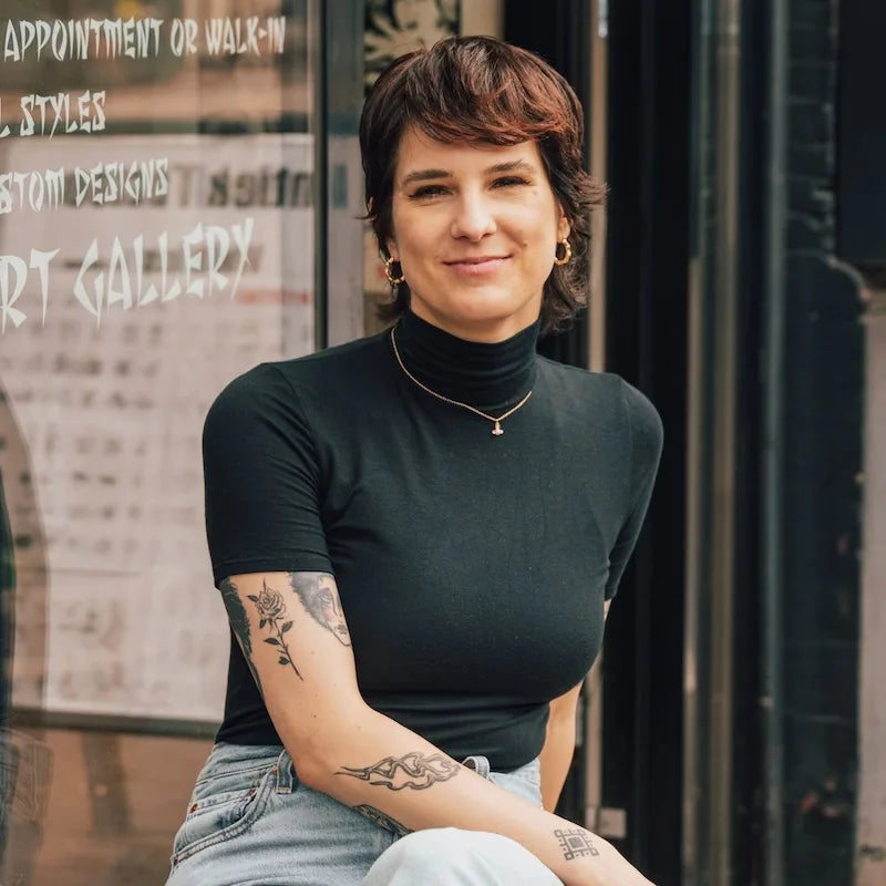 Amsterdam tattoo artist Anne Gien