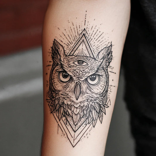 Illuminati Owl Tattoo