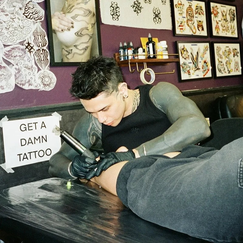 Singapore tattoo artist Jim