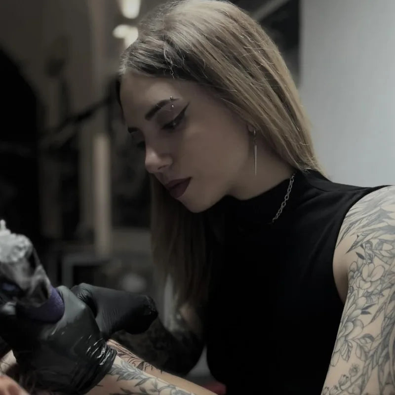 Milan tattoo artist Lagertha