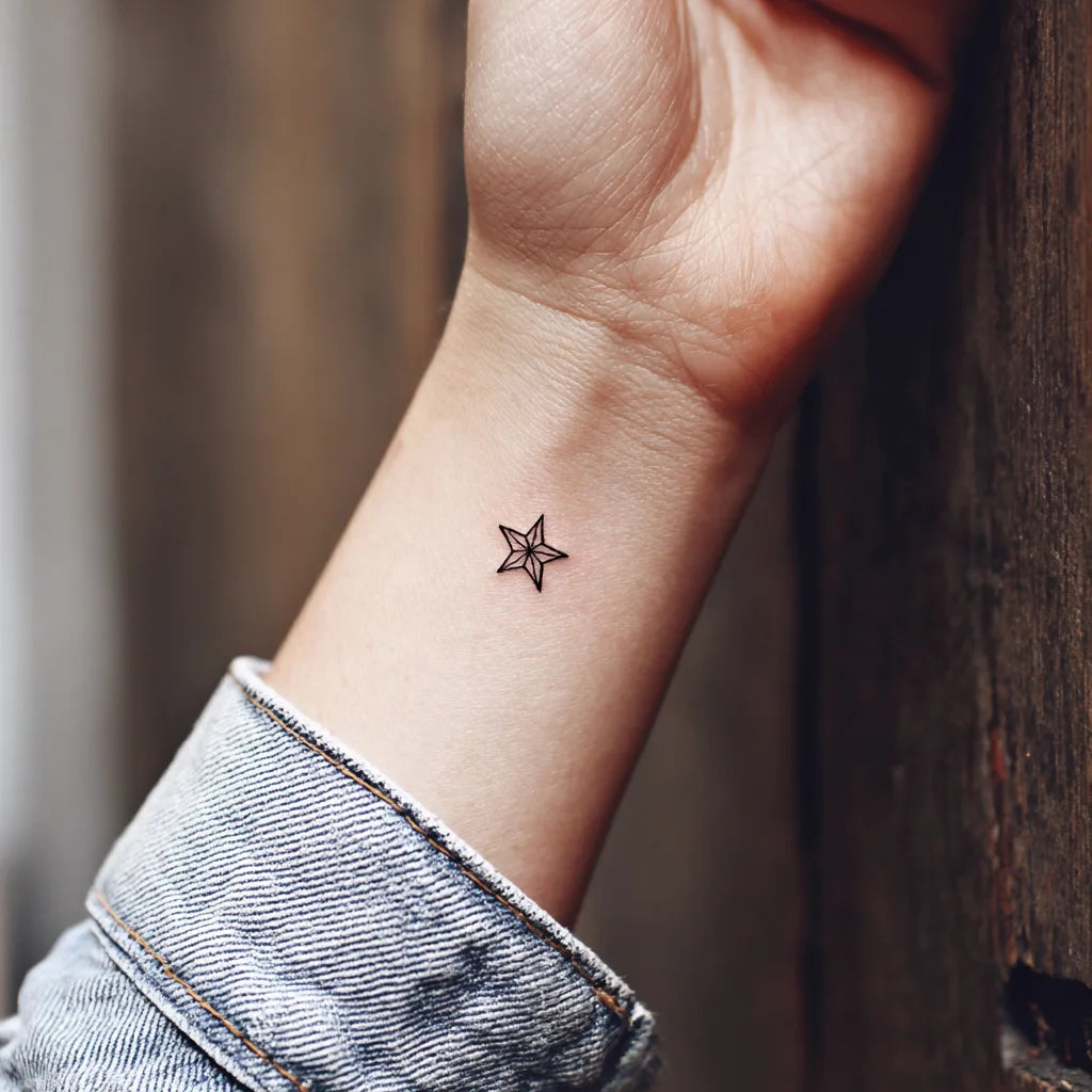 Small Star Tattoos on Wrist: A Cosmic Touch
