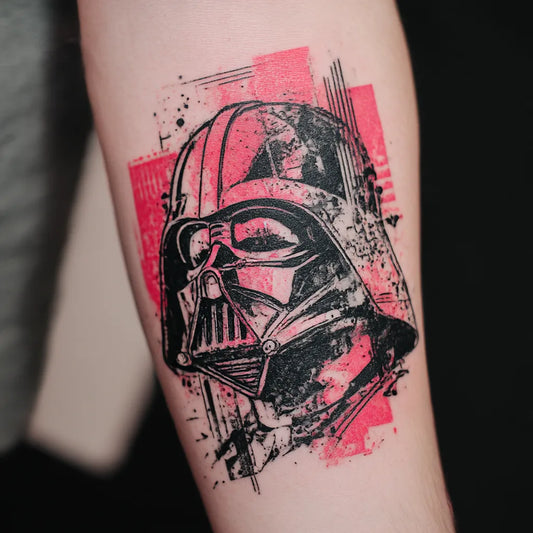 Trash Polka Star Wars Tattoo